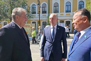На День города в Оренбург приехали гости из Казахстана